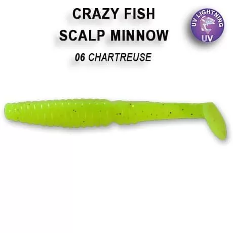 силиконовые приманки Scalp minnow 3.2" 7-80-6-6