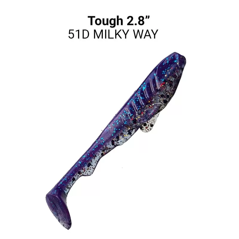 силиконовые приманки Tough 2.8" 59-70-51d-6