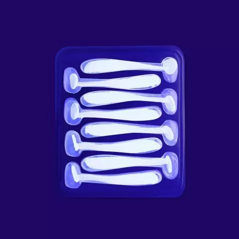 силиконовые приманки Nano minnow 1.6" 6-40-89-6