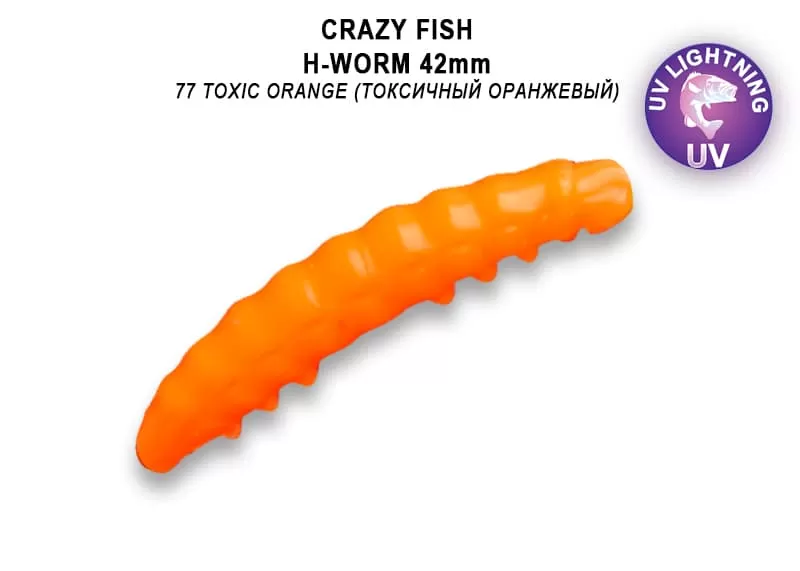 силиконовые приманки MF H-Worm 1.65" 64-42-77-7
