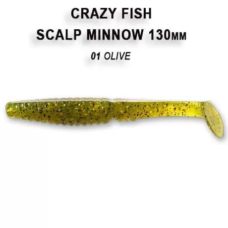 силиконовые приманки Scalp minnow 5.5" 19-130-1-4