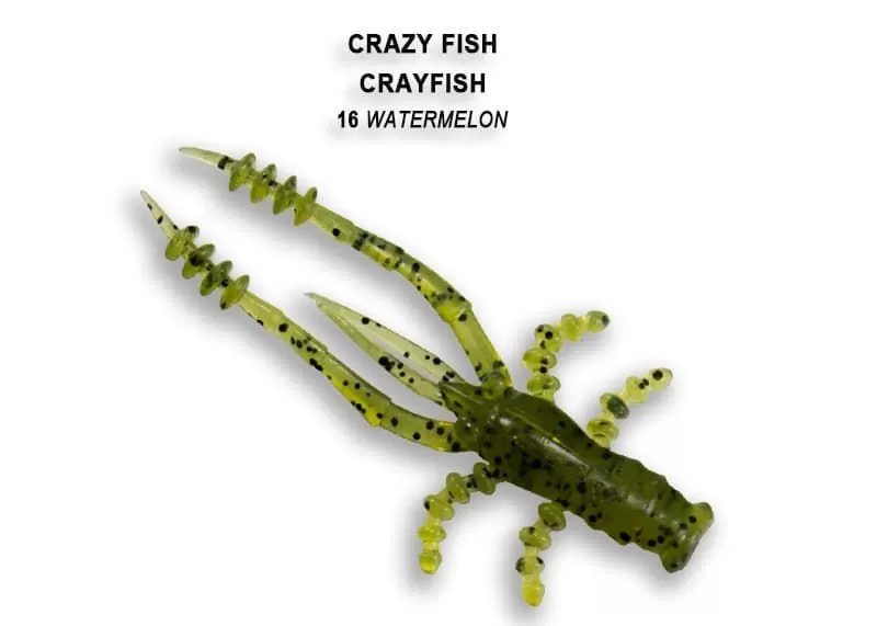 силиконовые приманки Crayfish 1.8" 26-45-16-6