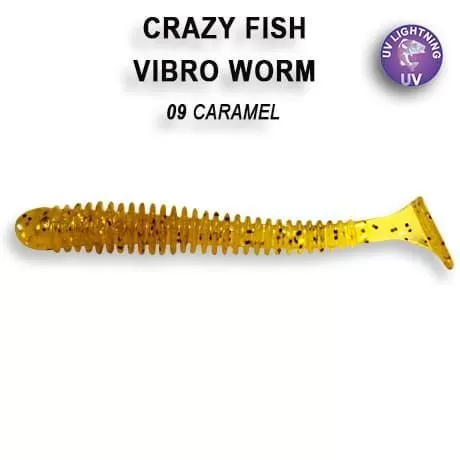 силиконовые приманки Vibro worm 2" 3-50-9-5