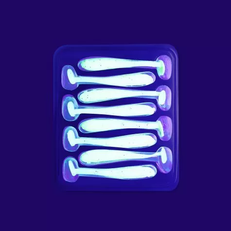 силиконовые приманки Nano minnow 1.6" 6-40-6-6