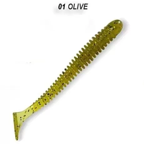 силиконовые приманки Vibro worm 3" 11-75-1-1