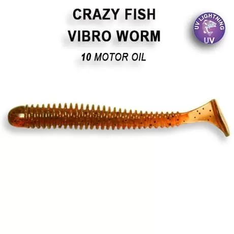 силиконовые приманки Vibro worm 2" 3-50-10-2
