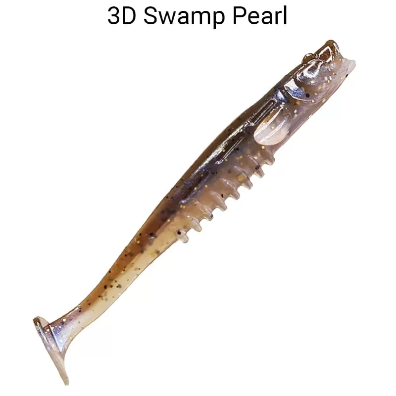силиконовые приманки Nano minnow 3.5" 54-90-3d-6