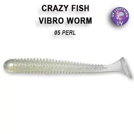 силиконовые приманки Vibro worm 2" 3-50-5-6