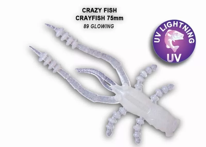силиконовые приманки Crayfish 3" 34-75-89-6