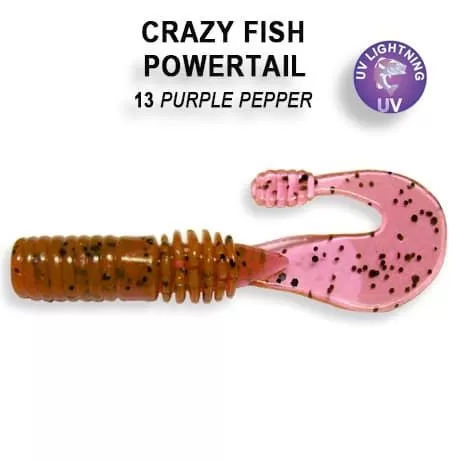 силиконовые приманки Powertail 2.8" 4-70-13-4