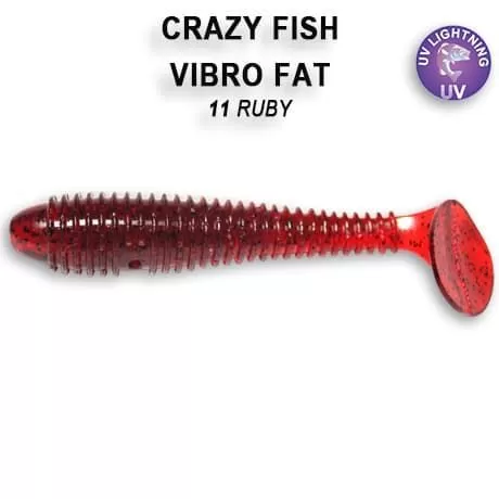 силиконовые приманки Vibro fat 2.7" 1-71-11-5