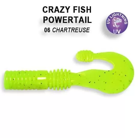 силиконовые приманки Powertail 2.8" 4-70-6-6