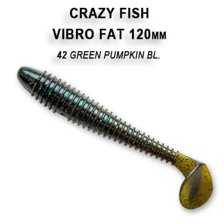 силиконовые приманки Vibro fat 4.7" 39-120-42-6
