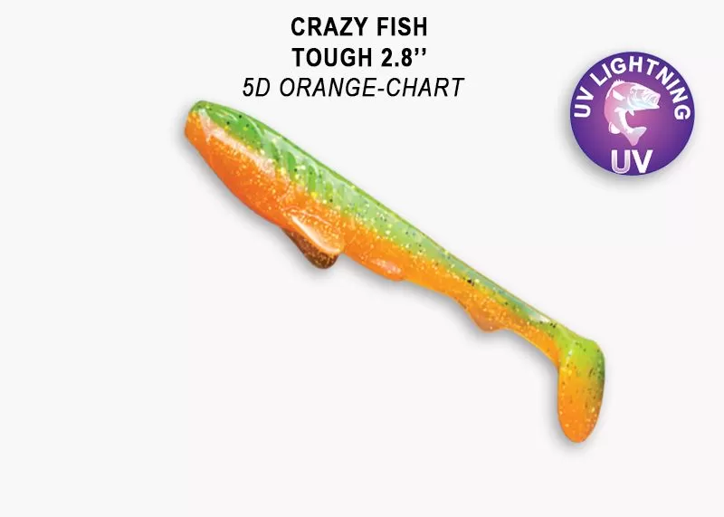 силиконовые приманки Tough 2.8" 59-70-5d-6