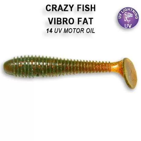 силиконовые приманки Vibro fat 2.7" 1-71-14-5