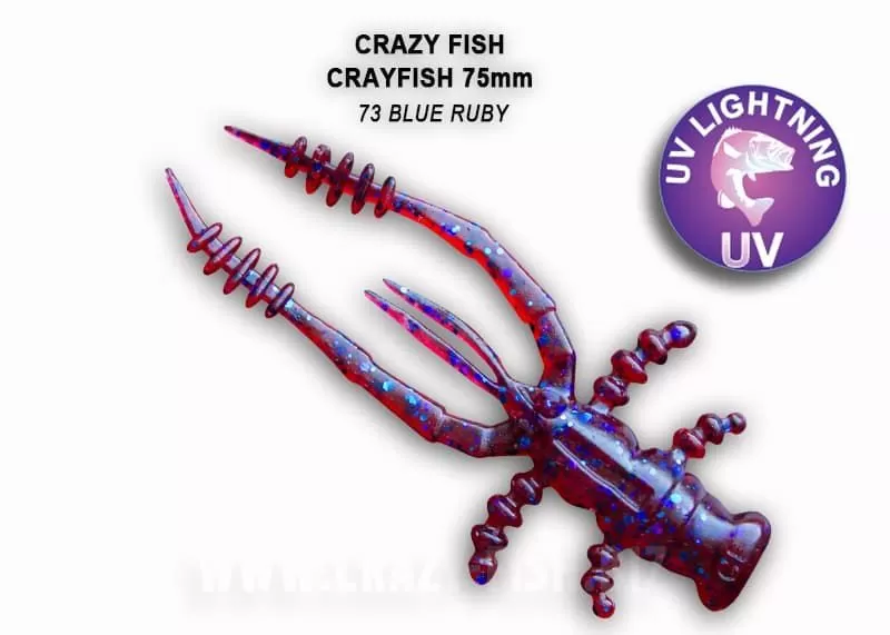 силиконовые приманки Crayfish 3" 34-75-73-6