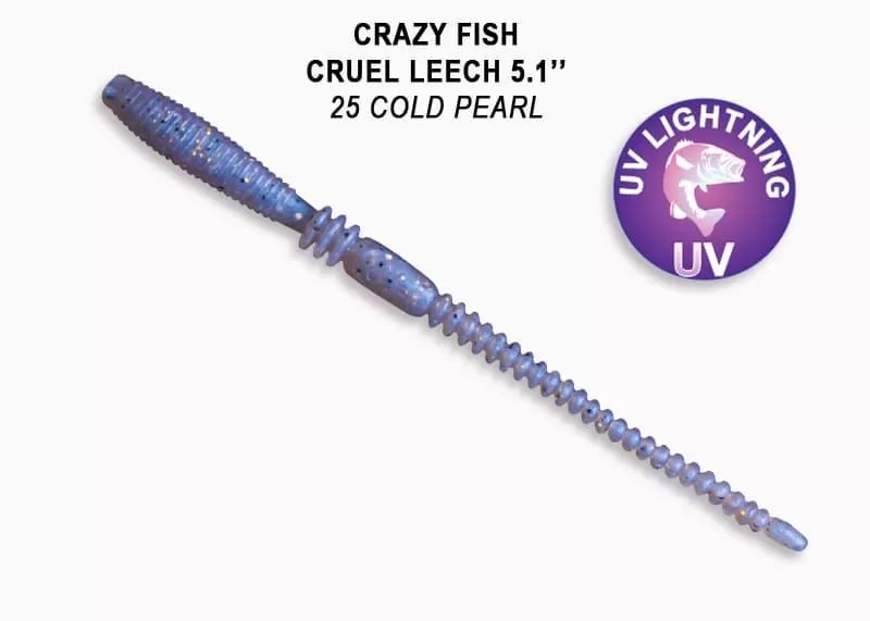 силиконовые приманки Cruel leech 5.1" 41-130-25-6