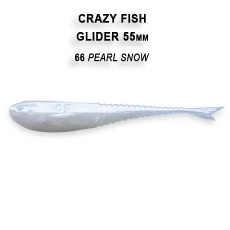 силиконовые приманки Glider 2.2" 35-55-66-6-F