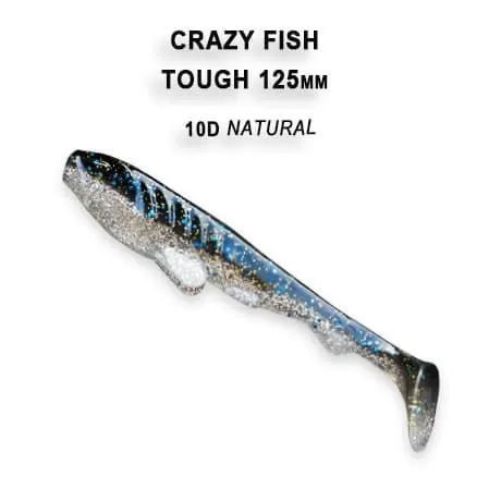 силиконовые приманки Tough 5" 28-125-10d-6