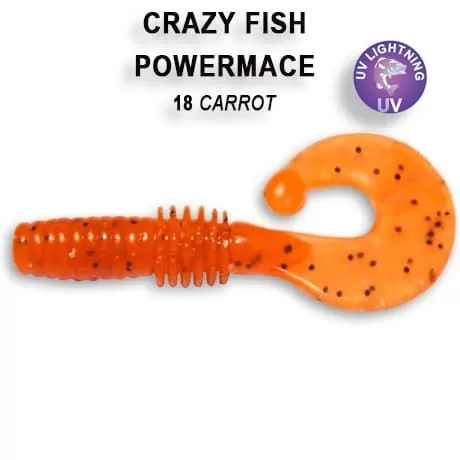 силиконовые приманки Power mace 1.6" 10-40-18-1