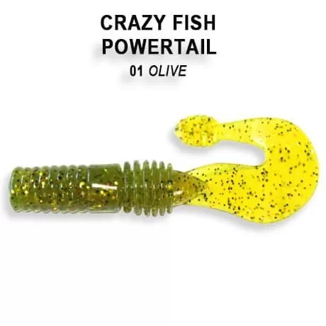 силиконовые приманки Powertail 2.8" 4-70-1-6