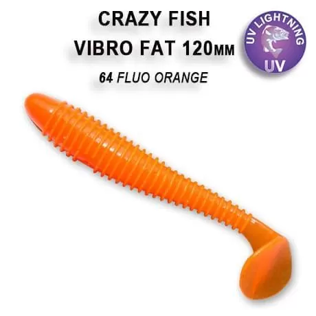 силиконовые приманки Vibro fat 4.7" 39-120-64-6