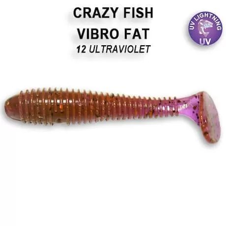 силиконовые приманки Vibro fat 2.7" 1-71-12-5