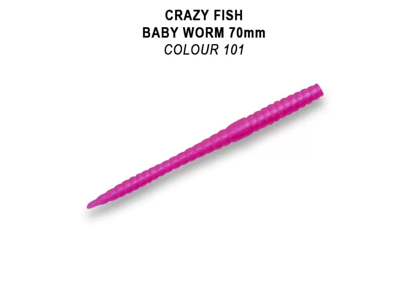 силиконовые приманки MF Classic worm 2.8" 67-70-101-9-EF