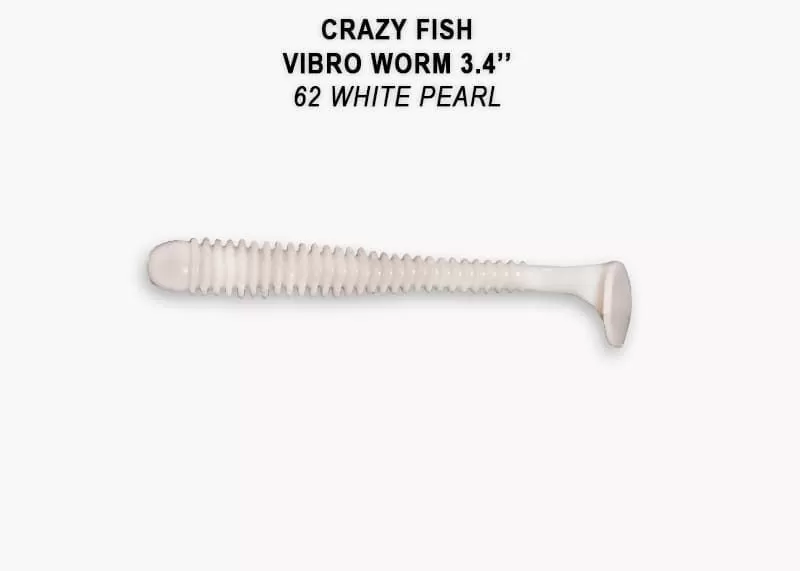 силиконовые приманки Vibro worm 3.4" 12-85-62-6