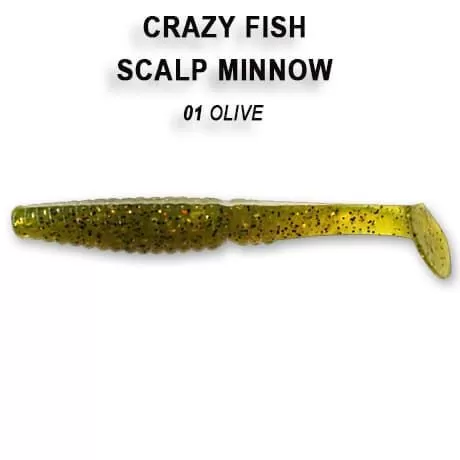 силиконовые приманки Scalp minnow 3.2" 7-80-1-2