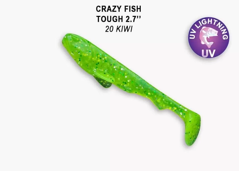 силиконовые приманки Tough 2.8" 59-70-20-6