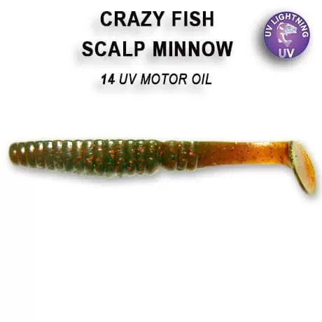 силиконовые приманки Scalp minnow 3.2" 7-80-14-6
