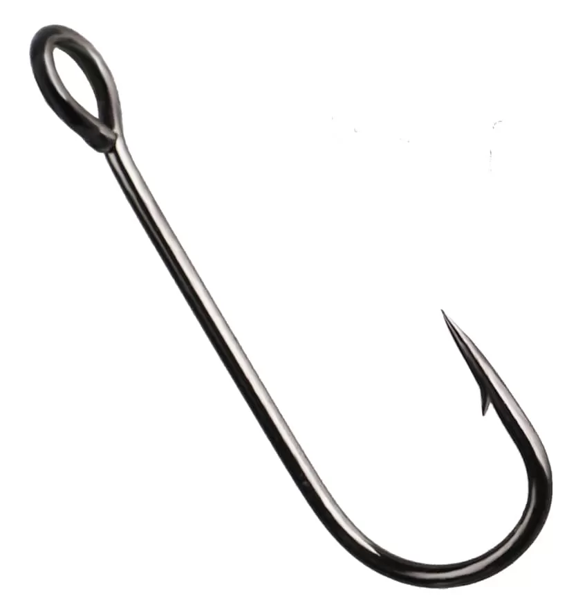Рыболовные Одинарный крючок CF Round bent hook №4 10 шт
